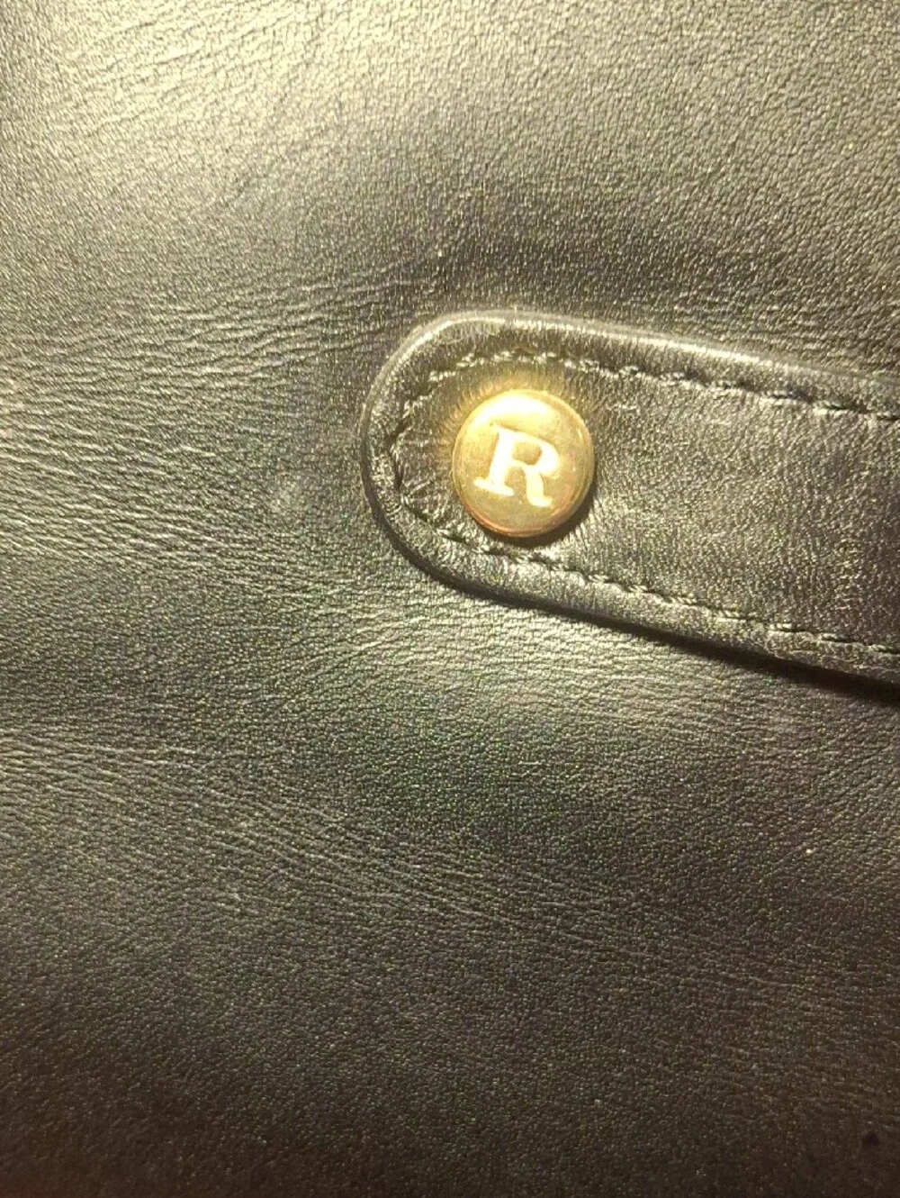 Black Leather Briefcase with Top Handle and Shoulder Strap